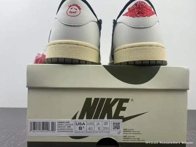 Official Maikesneakers Travis DZ4137-106 1 x Scott Olive OG WMNS Jordan Low Air 0324